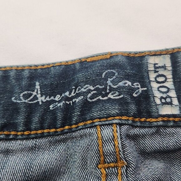 American Rag Women's Blue Denim Bootcut Medium Wash Jean Size 11 S Lot A - Picture 2 of 7